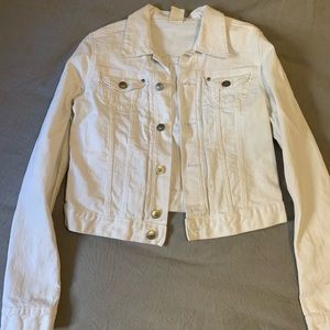 White Jean Jacket